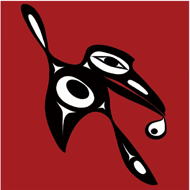 Haida art - Hummingbird